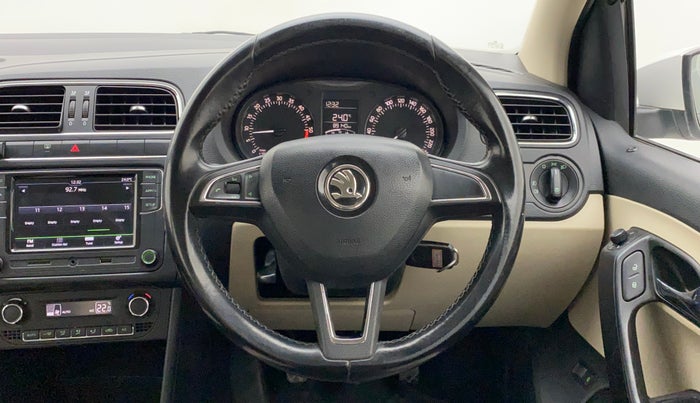 2018 Skoda Rapid AMBITION 1.5 TDI, Diesel, Manual, 89,140 km, Steering Wheel Close Up