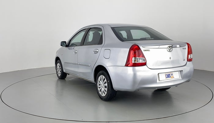2011 Toyota Etios G, Petrol, Manual, 81,055 km, Left Back Diagonal