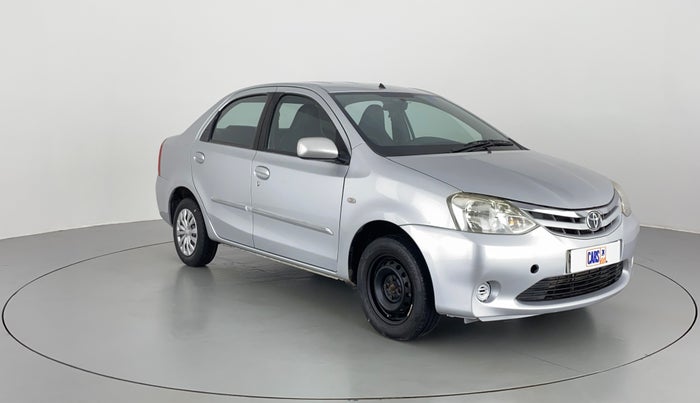 2011 Toyota Etios G, Petrol, Manual, 81,055 km, Right Front Diagonal