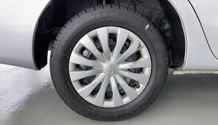 2011 Toyota Etios G, Petrol, Manual, 81,055 km, Right Rear Wheel