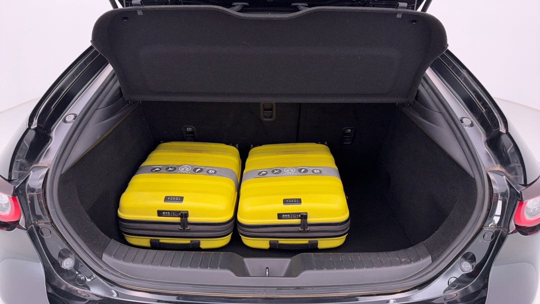 2022 Mazda 3 G20 Touring, Automatic, 35982 km, Boot Inside View with Luggage