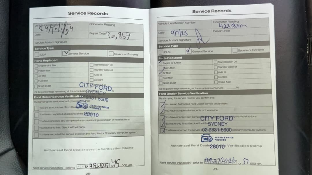 Service History