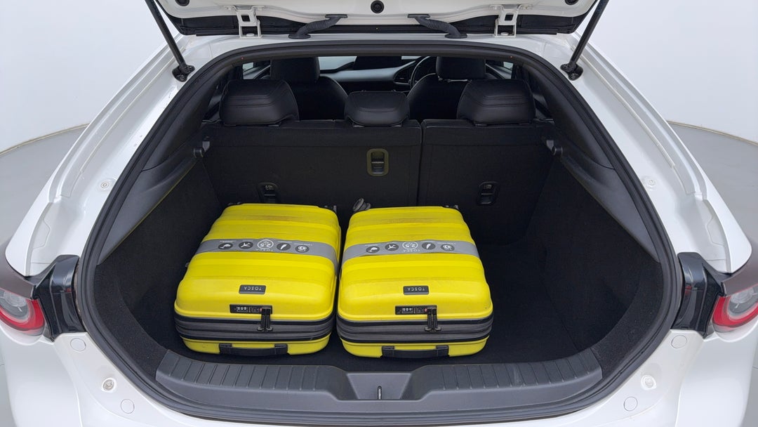 2021 Mazda 3 G25 Gt, Automatic, 57512 km, Boot Inside View with Luggage