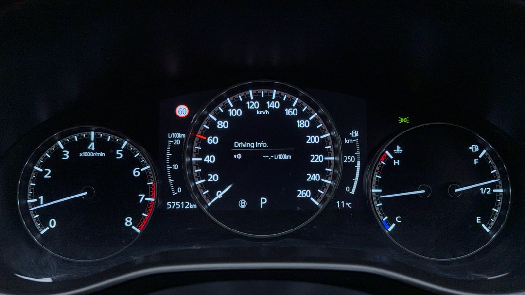 2021 Mazda 3 G25 Gt, Automatic, 57512 km, Odometer View