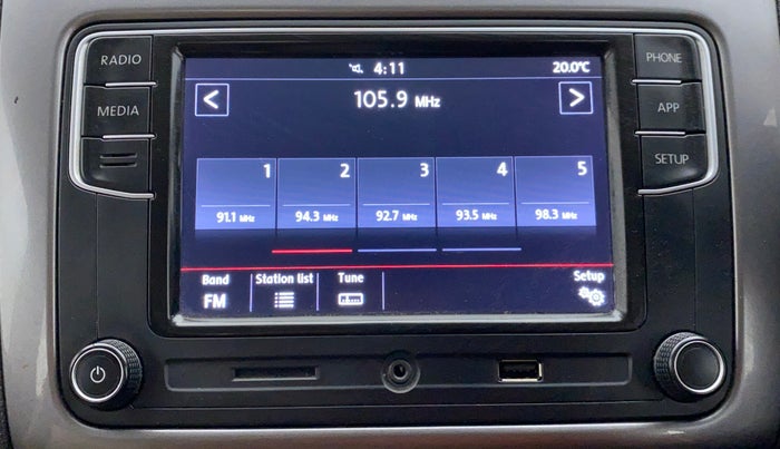 2019 Volkswagen Ameo HIGHLINE PLUS DSG 1.5, Diesel, Automatic, 59,657 km, Infotainment System