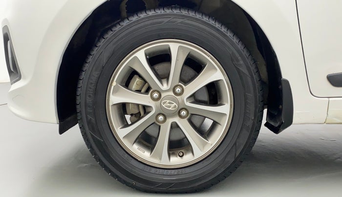 2015 Hyundai Grand i10 ASTA 1.2 (O) VTVT, Petrol, Manual, 90,904 km, Left Front Wheel