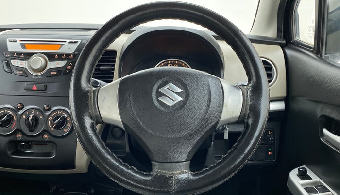 2015 Maruti Wagon R 1.0 VXI, Petrol, Manual, 55,970 km, Steering Wheel Close Up