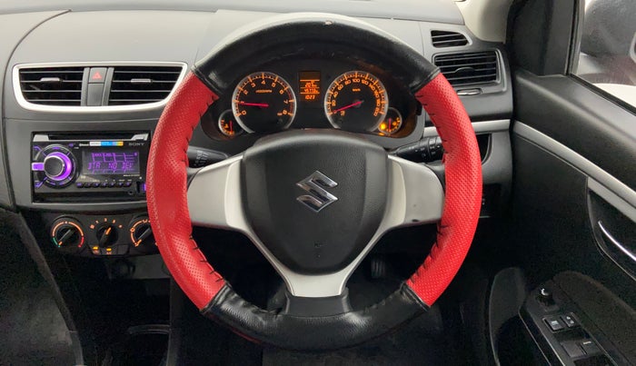 2014 Maruti Swift VXI, Petrol, Manual, 45,773 km, Steering Wheel Close Up