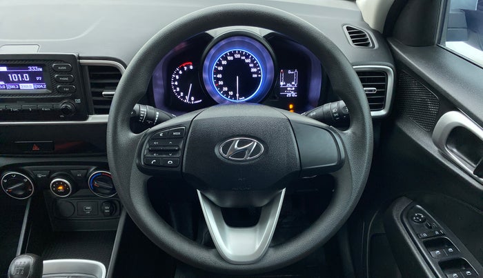 2021 Hyundai VENUE S MT 1.2 KAPPA, Petrol, Manual, 3,178 km, Steering Wheel Close Up