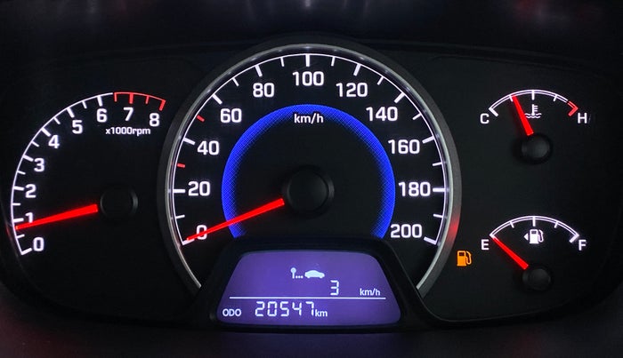 2016 Hyundai Grand i10 SPORTZ 1.2 KAPPA VTVT, Petrol, Manual, 20,590 km, Odometer Image