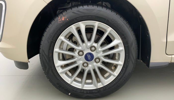 2018 Ford Figo Aspire 1.2 TITANIUM PETROL, Petrol, Manual, 14,826 km, Left Front Wheel