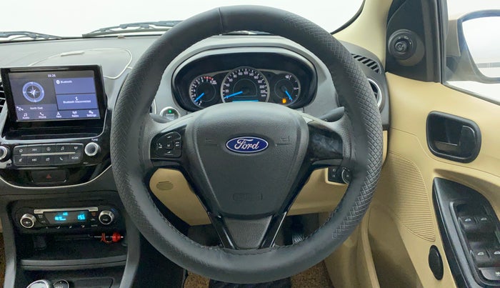 2018 Ford Figo Aspire 1.2 TITANIUM PETROL, Petrol, Manual, 14,826 km, Steering Wheel Close Up