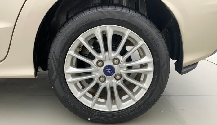 2018 Ford Figo Aspire 1.2 TITANIUM PETROL, Petrol, Manual, 14,826 km, Left Rear Wheel