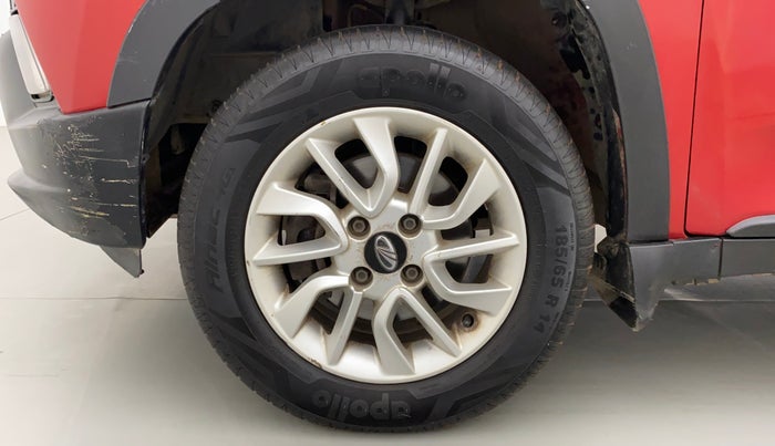 2016 Mahindra Kuv100 K8 D 6 STR, Diesel, Manual, 78,802 km, Left Front Wheel