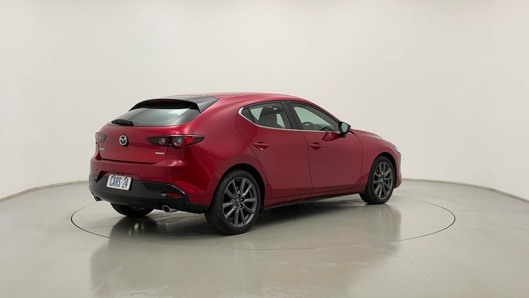 2024 Mazda 3 G20 Evolve, Automatic, 3347 km, Right Back Diagonal (45- Degree) View