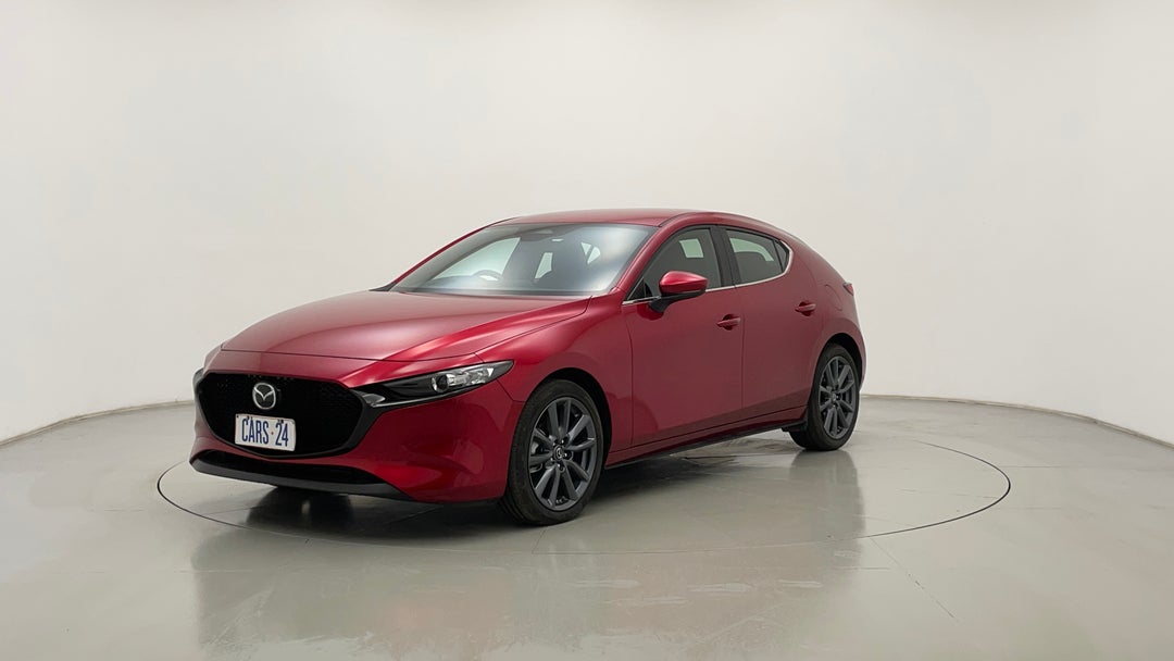2024 Mazda 3 G20 Evolve, Automatic, 3347 km, Left Front Diagonal (45- Degree) View