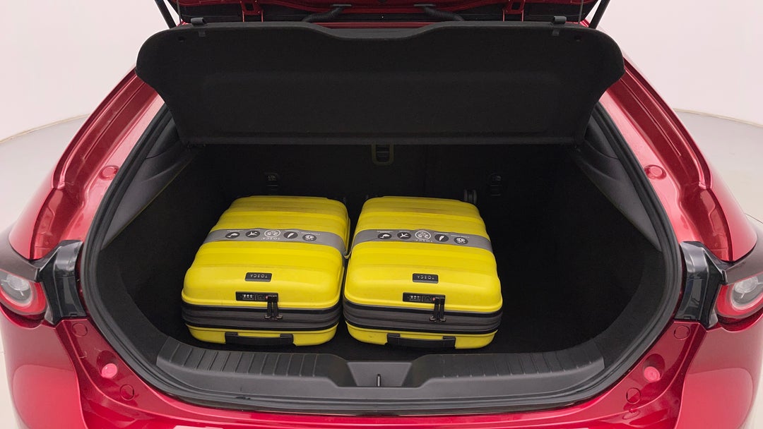 2024 Mazda 3 G20 Evolve, Automatic, 3347 km, Boot Inside View with Luggage