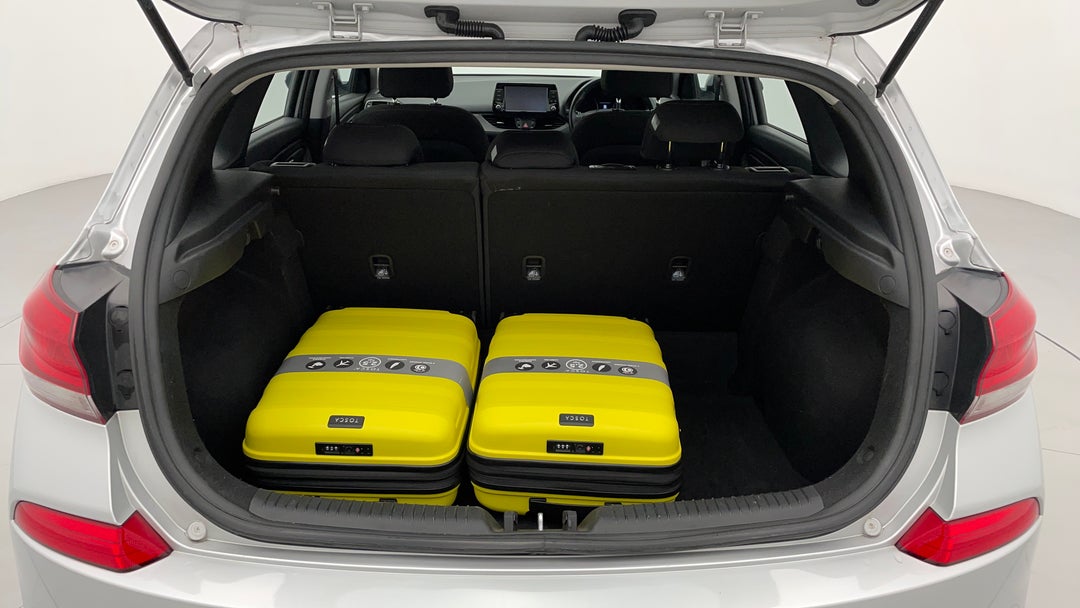 2019 Hyundai i30 Active, Automatic, 52861 km, Boot Inside View with Luggage