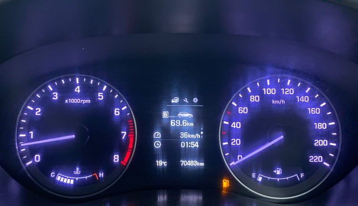 2017 Hyundai Elite i20 ASTA 1.2, Petrol, Manual, 70,414 km, Odometer Image