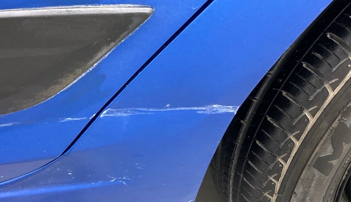2017 Hyundai Elite i20 ASTA 1.2, Petrol, Manual, 70,414 km, Left quarter panel - Minor scratches