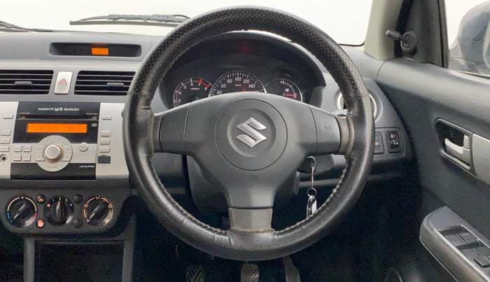 2011 Maruti Swift VXI, Petrol, Manual, 1,02,464 km, Steering Wheel Close Up
