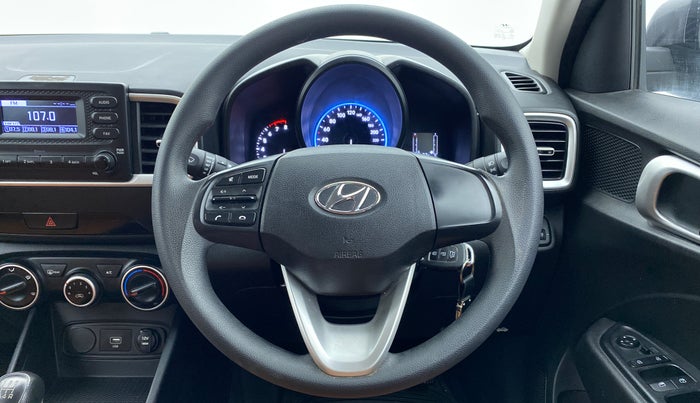 2019 Hyundai VENUE S MT 1.2 KAPPA, Petrol, Manual, 28,891 km, Steering Wheel Close Up