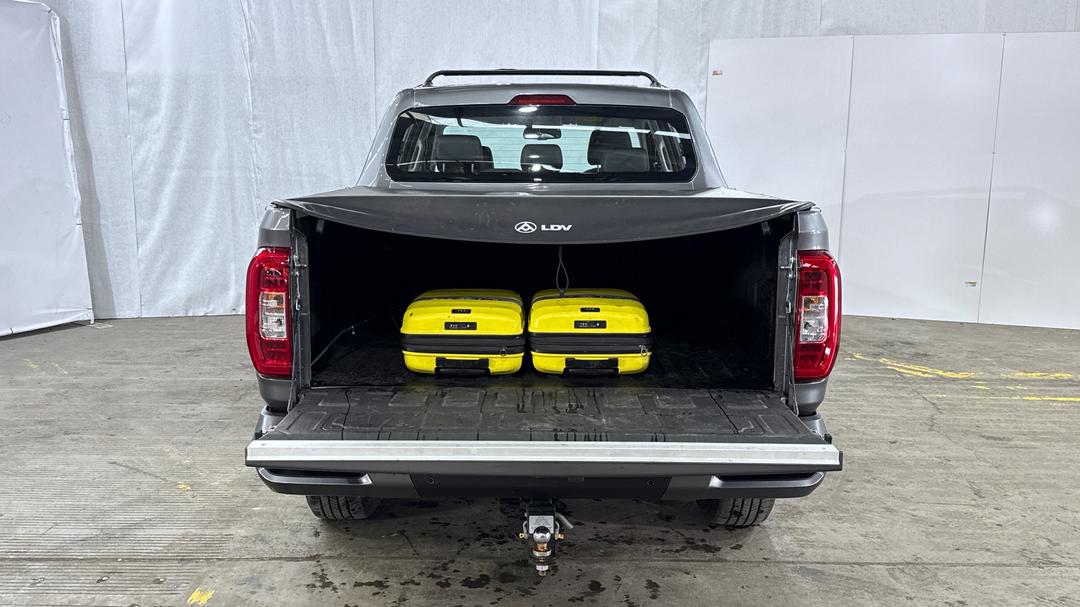 2022 LDV T60 Max Luxe (4x4), Automatic, 48019 km, Boot Inside View with Luggage