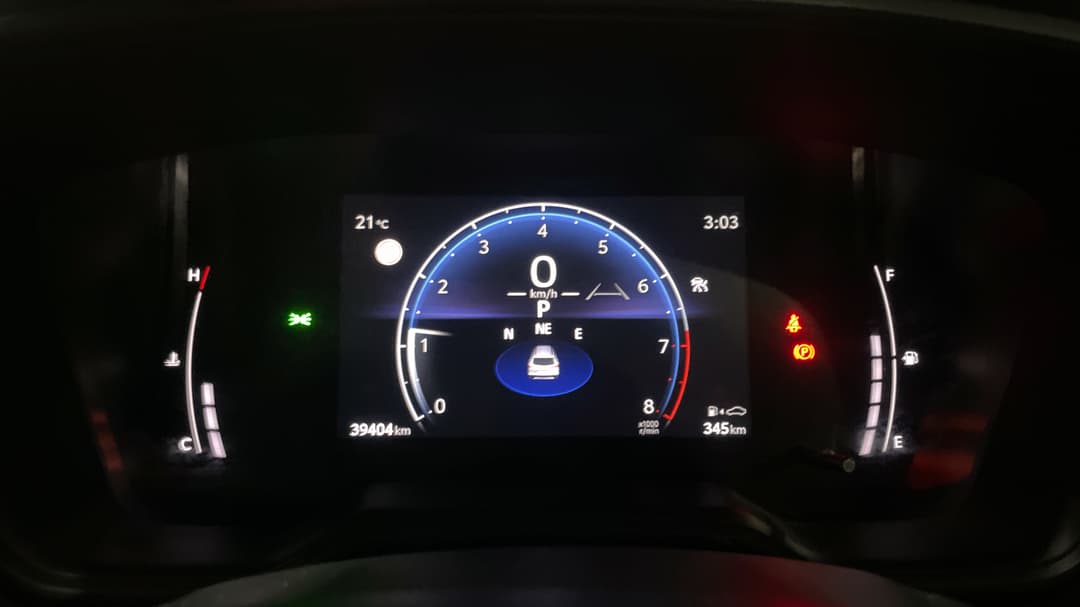 2023 Toyota Corolla Cross Gx 2WD, Automatic, 39404 km, Odometer View