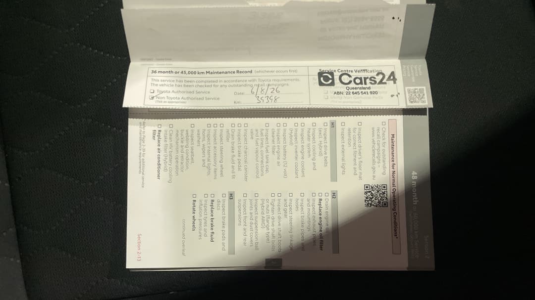 2023 Toyota Corolla Cross Gx 2WD, Automatic, 39404 km, Service History