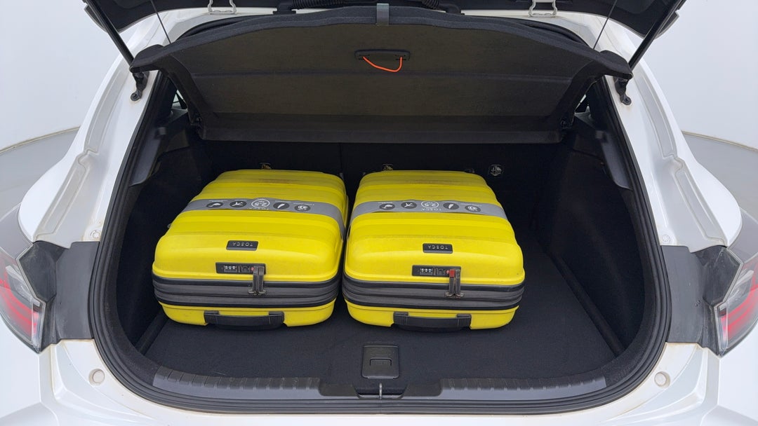 Boot Inside View with Luggage