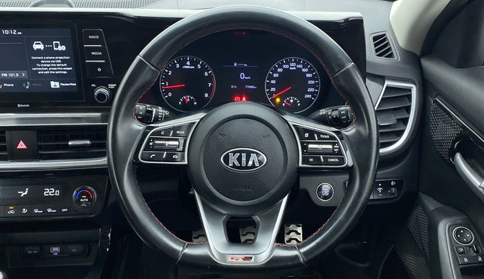 2019 KIA SELTOS GTK 1.4 PETROL, Petrol, Manual, 77,498 km, Steering Wheel Close Up