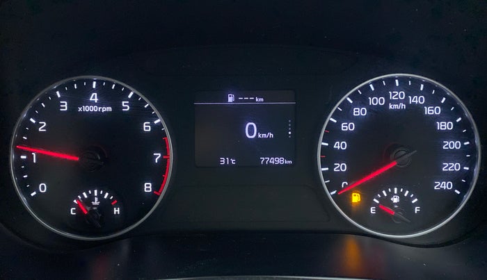 2019 KIA SELTOS GTK 1.4 PETROL, Petrol, Manual, 77,498 km, Odometer Image