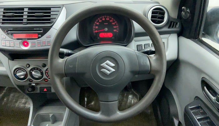 2011 Maruti A Star VXI, Petrol, Manual, 82,099 km, Steering Wheel Close Up
