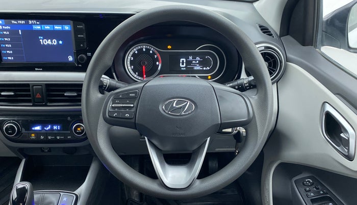 2020 Hyundai GRAND I10 NIOS SPORTZ AMT 1.2 KAPPA VTVT, Petrol, Automatic, 13,085 km, Steering Wheel Close Up