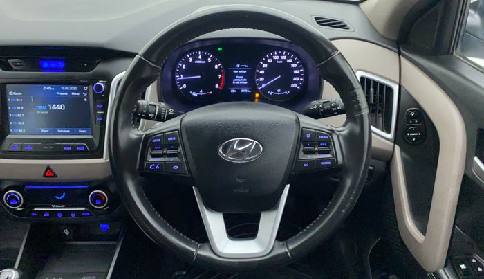 2018 Hyundai Creta 1.6 SX (O) VTVT, Petrol, Manual, 34,283 km, Steering Wheel Close Up