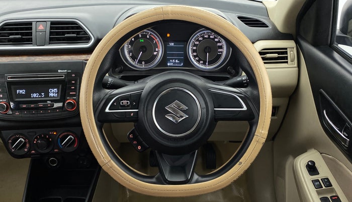 2017 Maruti Dzire VXI, Petrol, Manual, 41,639 km, Steering Wheel Close Up