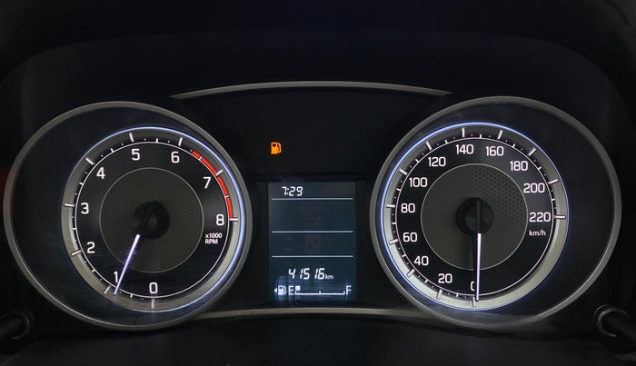 2017 Maruti Dzire VXI, Petrol, Manual, 41,639 km, Odometer Image