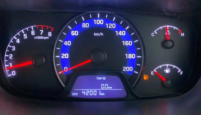 2015 Hyundai Xcent 1.2 S VTVT, Petrol, Manual, 42,001 km, Odometer View