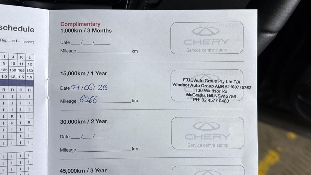 2024 Chery Tiggo 4 Pro Ultimate, Automatic, 6557 km, Service History