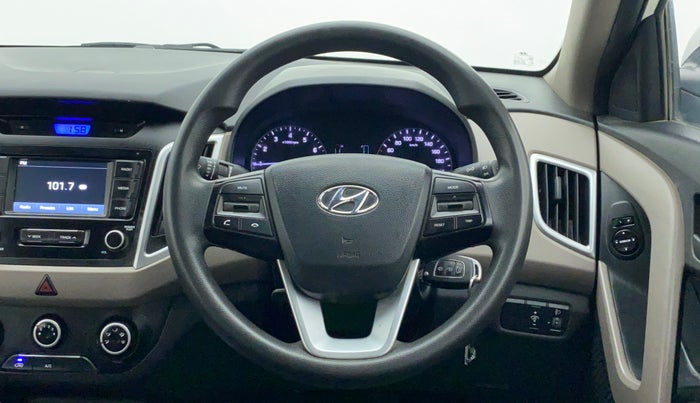 2018 Hyundai Creta 1.6 E + VTVT, Petrol, Manual, 64,849 km, Steering Wheel Close Up