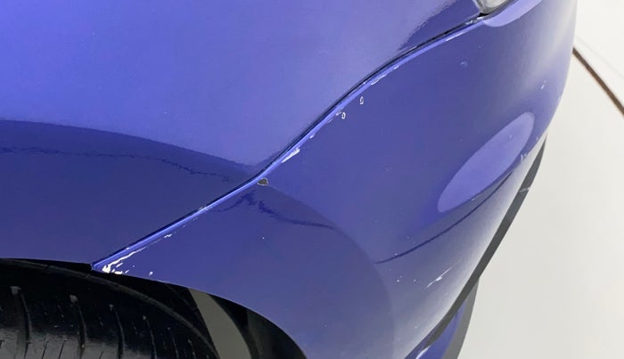 2020 Volkswagen Polo TRENDLINE 1.0L, Petrol, Manual, 52,149 km, Front bumper - Paint has minor damage