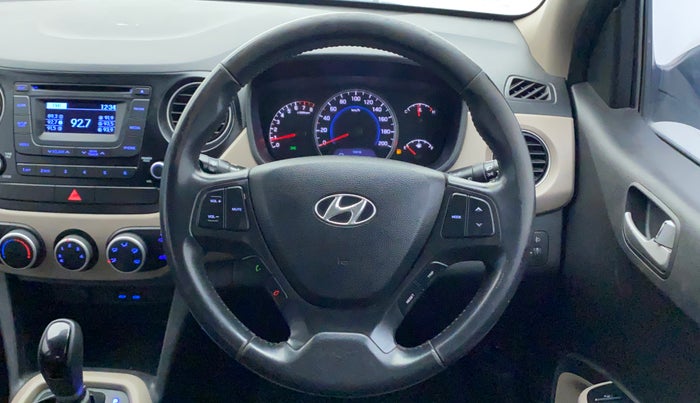 2014 Hyundai Grand i10 ASTA AT 1.2 KAPPA VTVT, Petrol, Automatic, 91,729 km, Steering Wheel Close Up