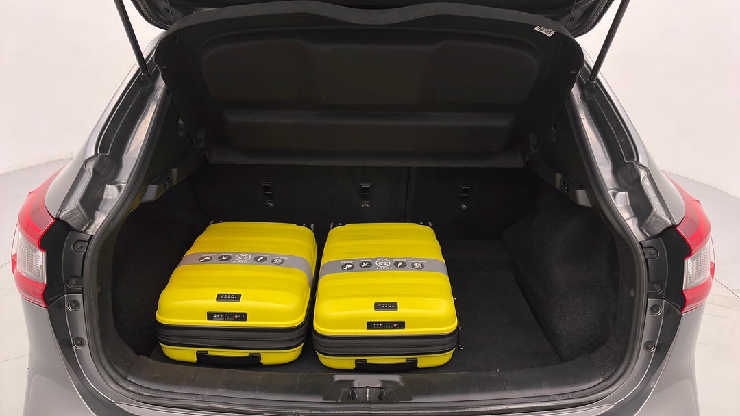 Boot Inside View with Luggage