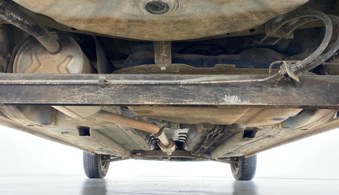 2017 Datsun Redi Go S, Petrol, Manual, 38,693 km, Rear Underbody