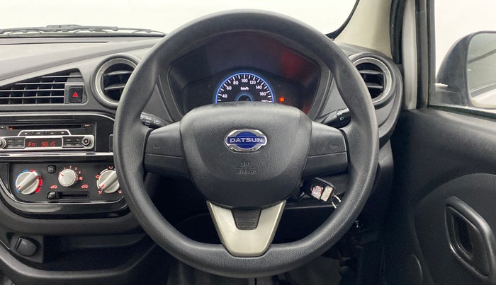 2017 Datsun Redi Go S, Petrol, Manual, 38,693 km, Steering Wheel Close Up