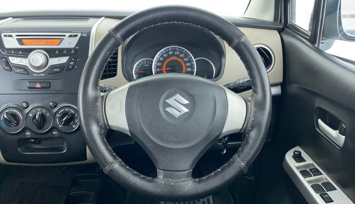 2015 Maruti Wagon R 1.0 VXI, Petrol, Manual, 32,869 km, Steering Wheel Close Up
