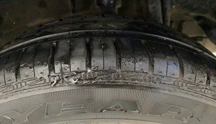 2015 Tata Zest XT PETROL, Petrol, Manual, 66,661 km, Left Rear Tyre Tread