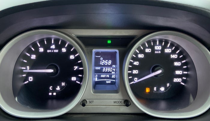 2016 Tata Tiago XZ 1.2 REVOTRON, Petrol, Manual, 33,891 km, Odometer Image