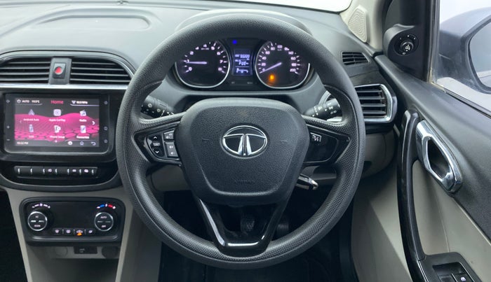 2019 Tata Tiago XZ PLUS DUAL TONE PETROL, Petrol, Manual, 55,220 km, Steering Wheel Close Up