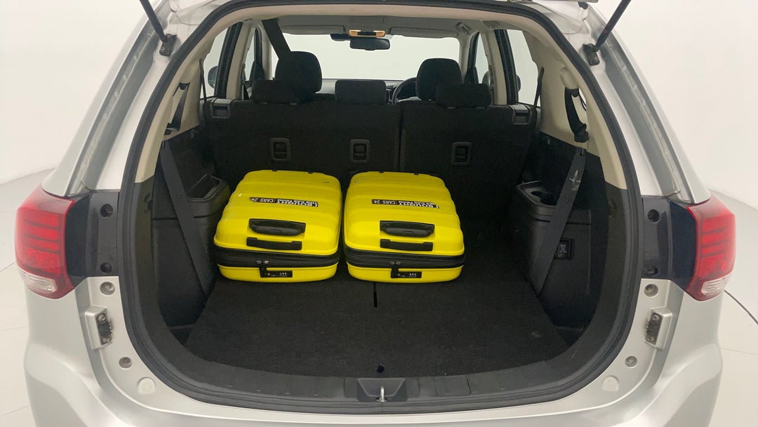 Boot Inside View with Luggage